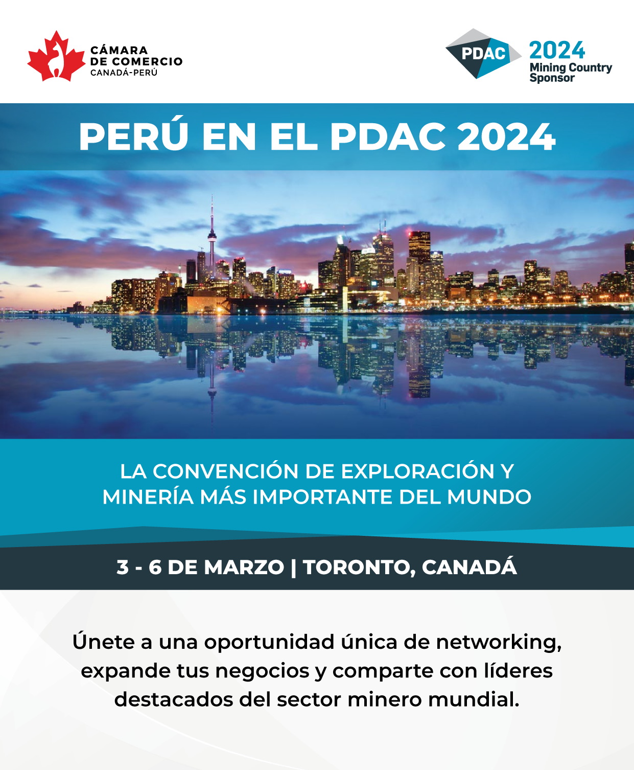 PDAC 2024 Cámara de comercio CanadáPerú